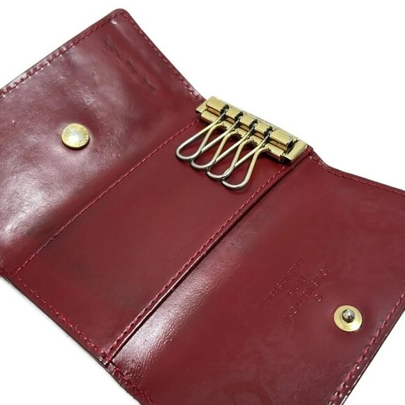 LOUIS VUITTON Multicles 4 Violet Monogram Vernis - Key Case 117-080225 - Picture 4 of 7